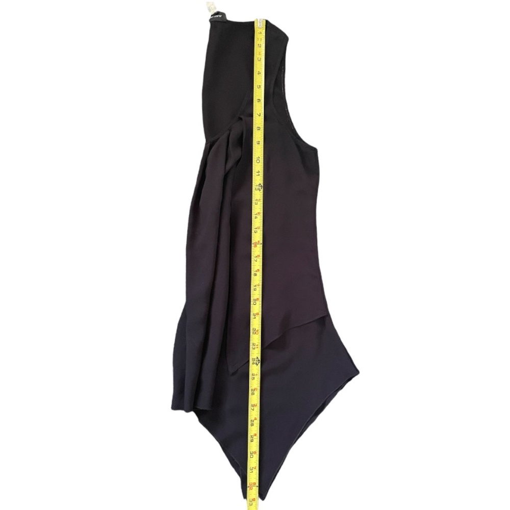 #9 Spence Sleeveless High Low Hanky Hem Flared Scoop Neck Tank - Picture 6 of 7